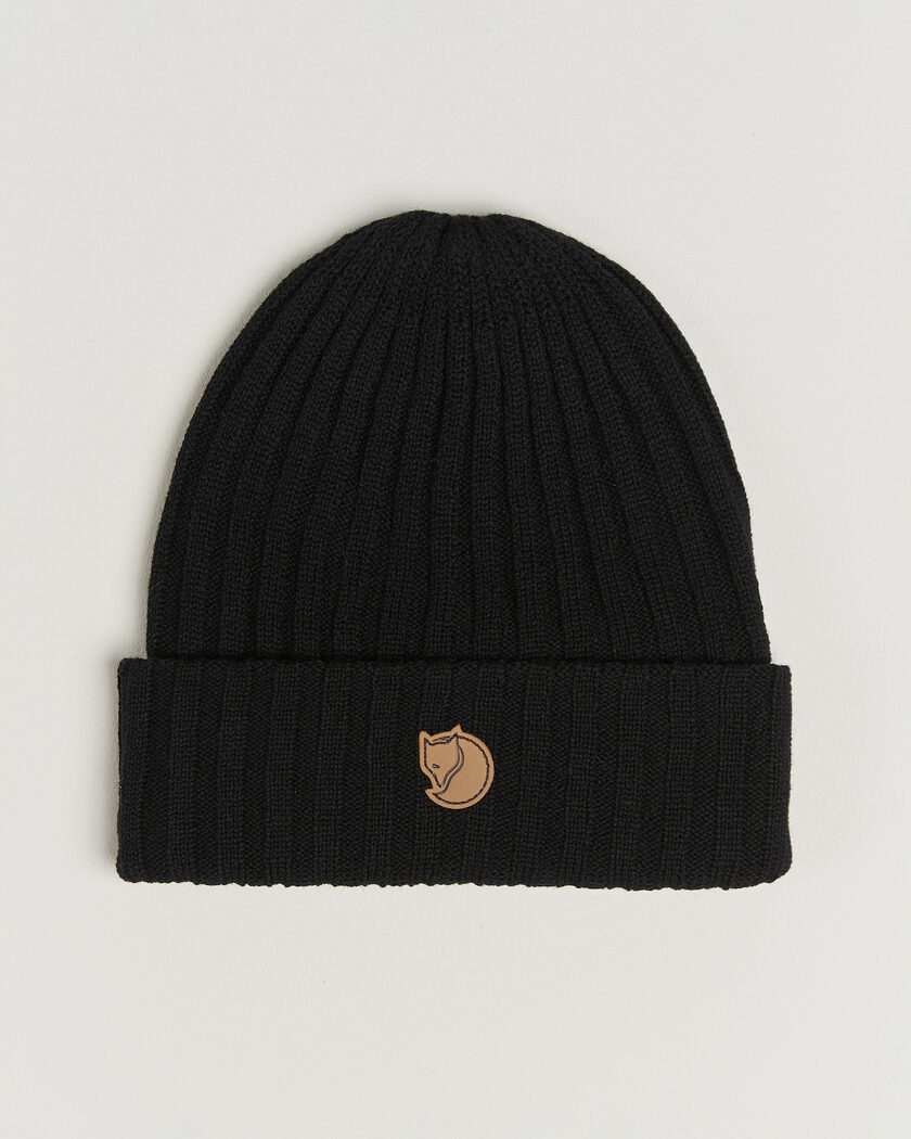 Fjällräven Byron Wool Hat Black – Schwarz