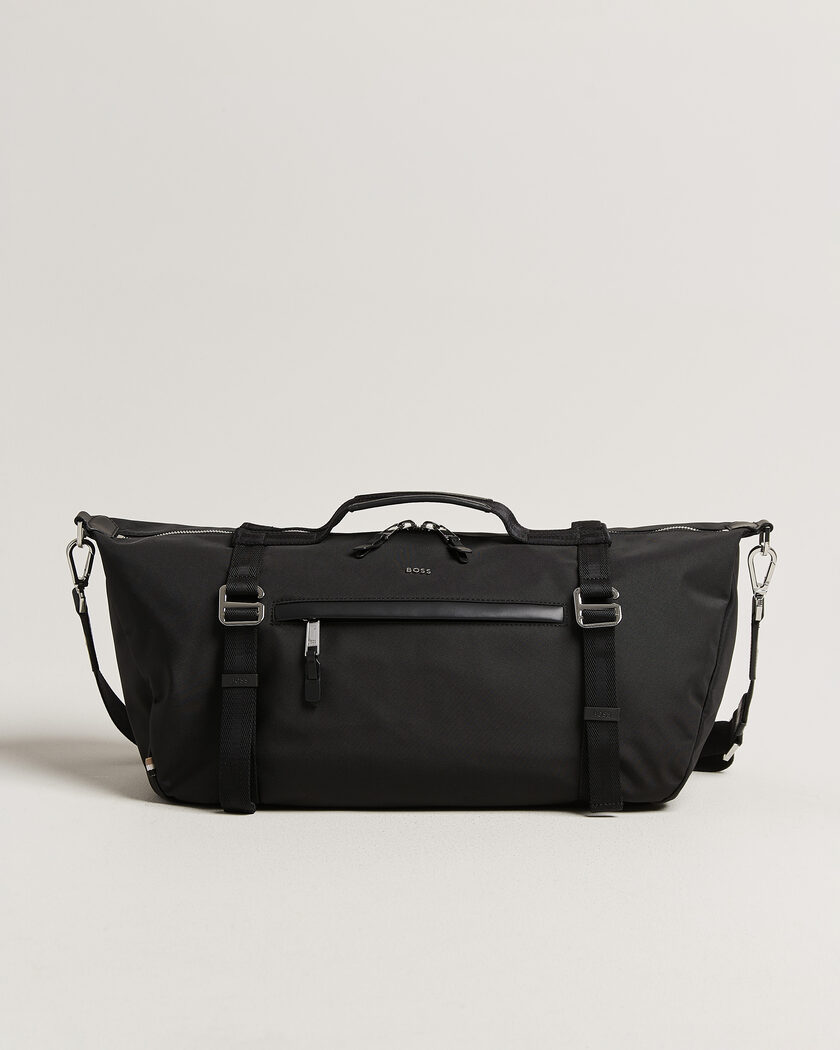 BOSS BLACK Highway Holdall Black – Schwarz