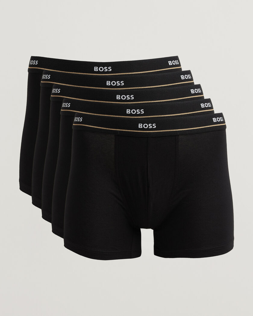 BOSS BLACK 5-Pack Boxer Brief Black – Schwarz