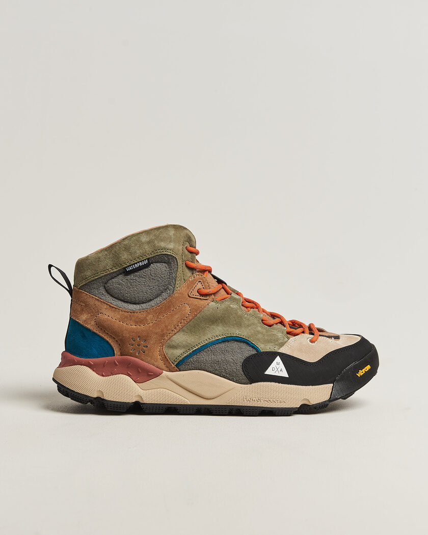 Flower Mountain Back Country Mid Suede/Leather Sneaker Multi – Mehrfarbig