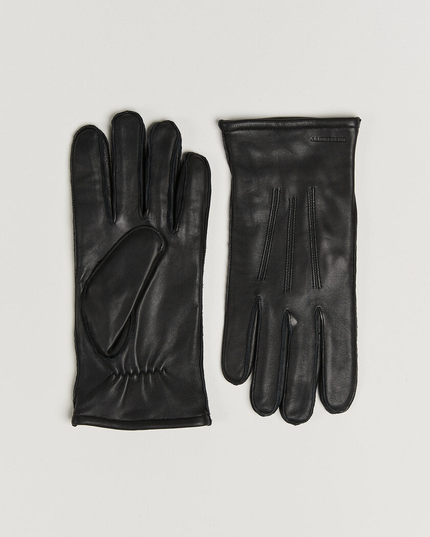 J.Lindeberg Milo Leather Glove Black – Schwarz
