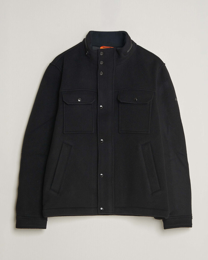 J.Lindeberg Bailey Wool Field Jacket Black – Schwarz