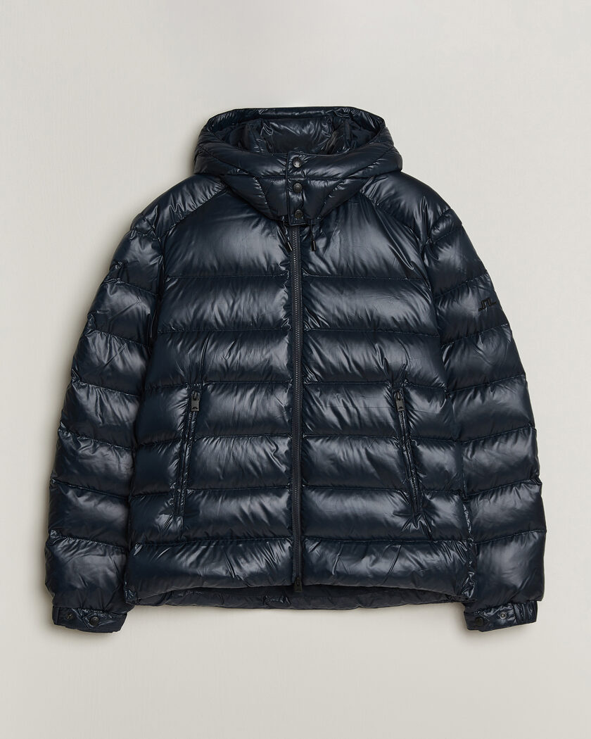 J.Lindeberg Creek Light Hooded Down Jacket JL Navy – Blau