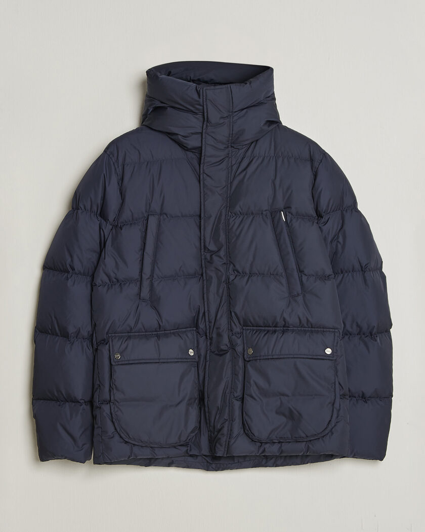 Herno Chamonix Down Parka Navy – Blau