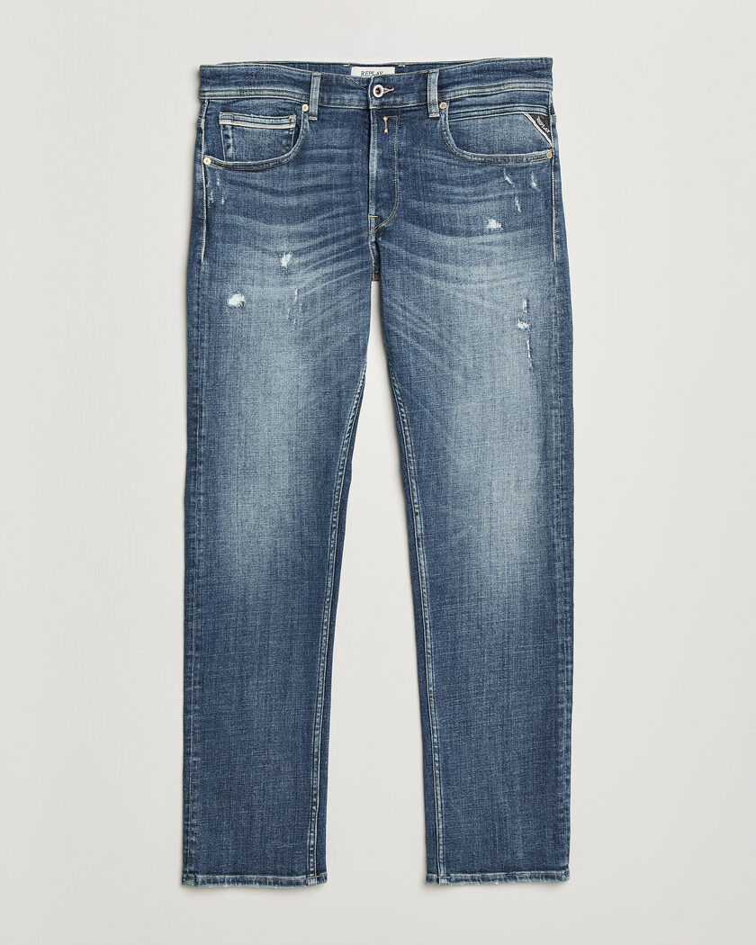 Replay Grover 10 Years Wash Jeans Light Blue – Blau