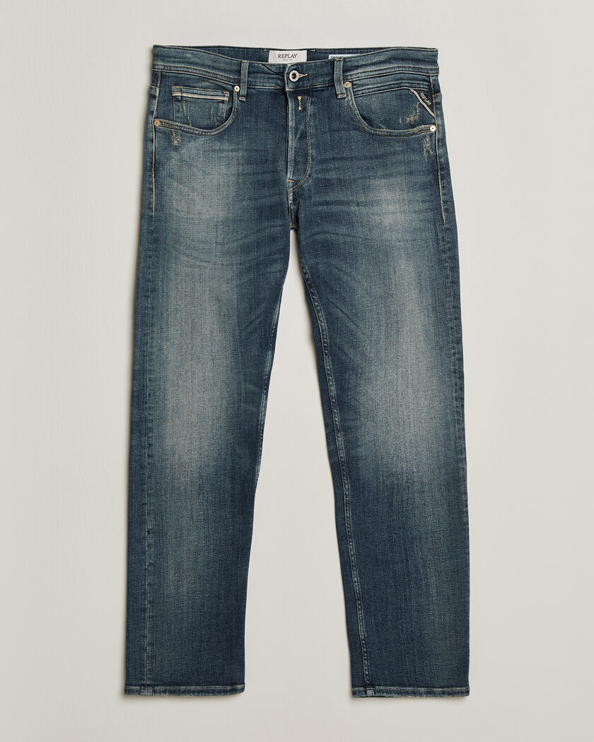 Replay Grover 5 Years Wash Jeans Medium Blue – Blau