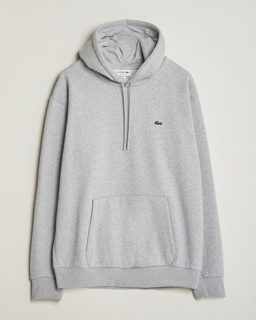 Lacoste Hoodie Silver Chine – Grau