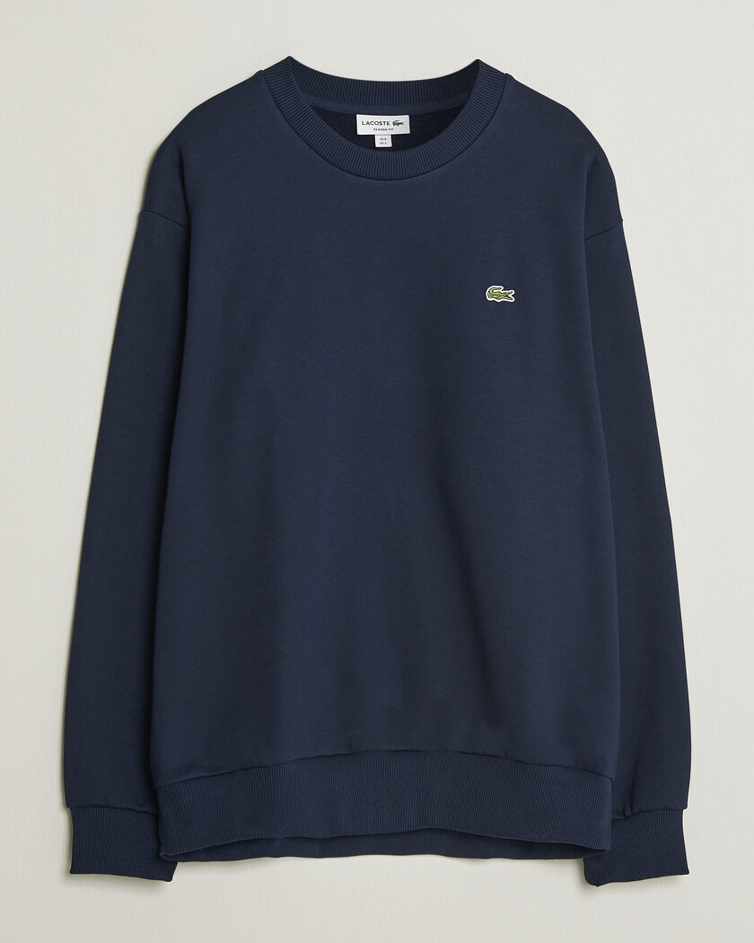 Lacoste Crew Neck Sweatshirt Navy Blue – Blau