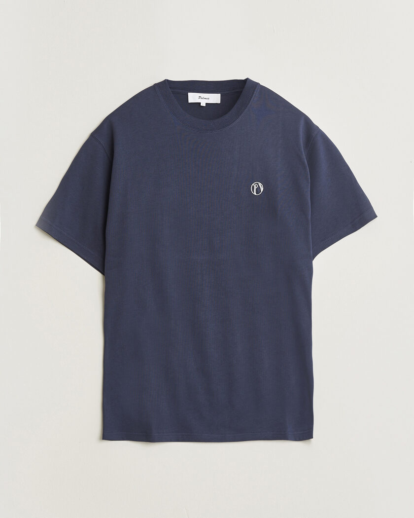 Palmes Ball T-Shirt Navy – Blau