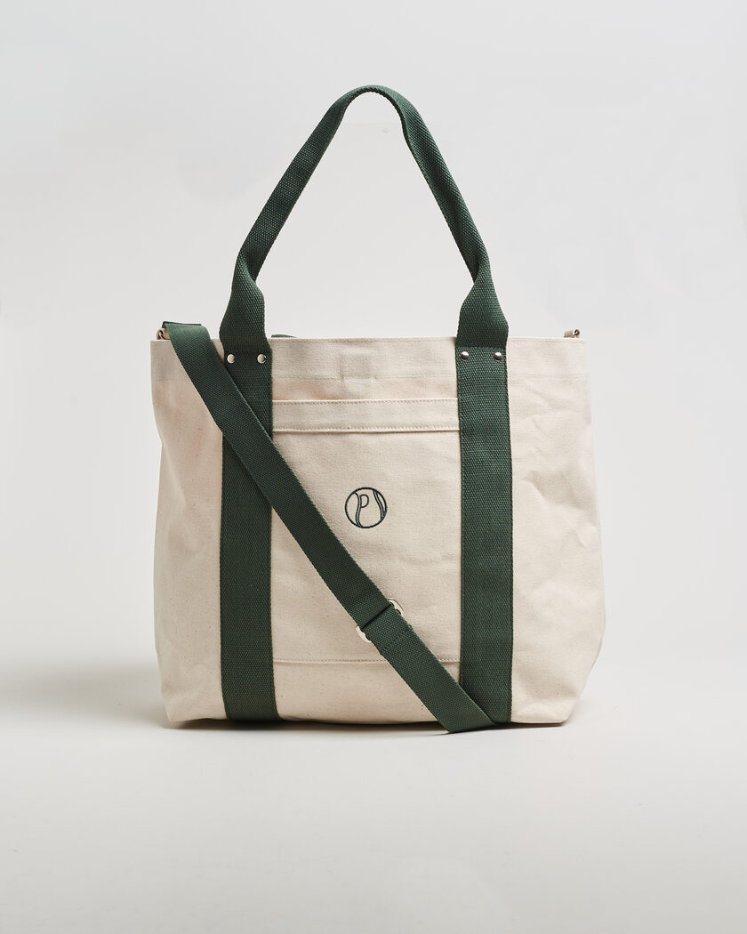 Palmes Ball Tote Bag Off White – Weiß