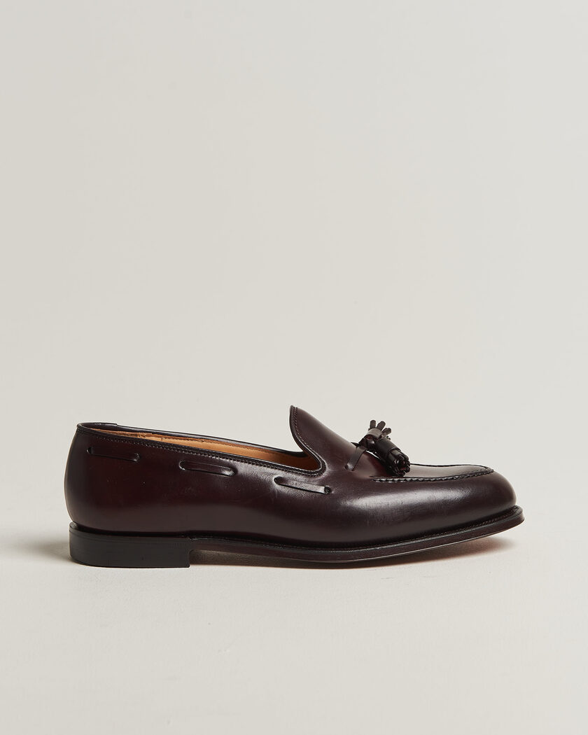Crockett & Jones Cavendish Burgundy Shell Cordovan – Braun