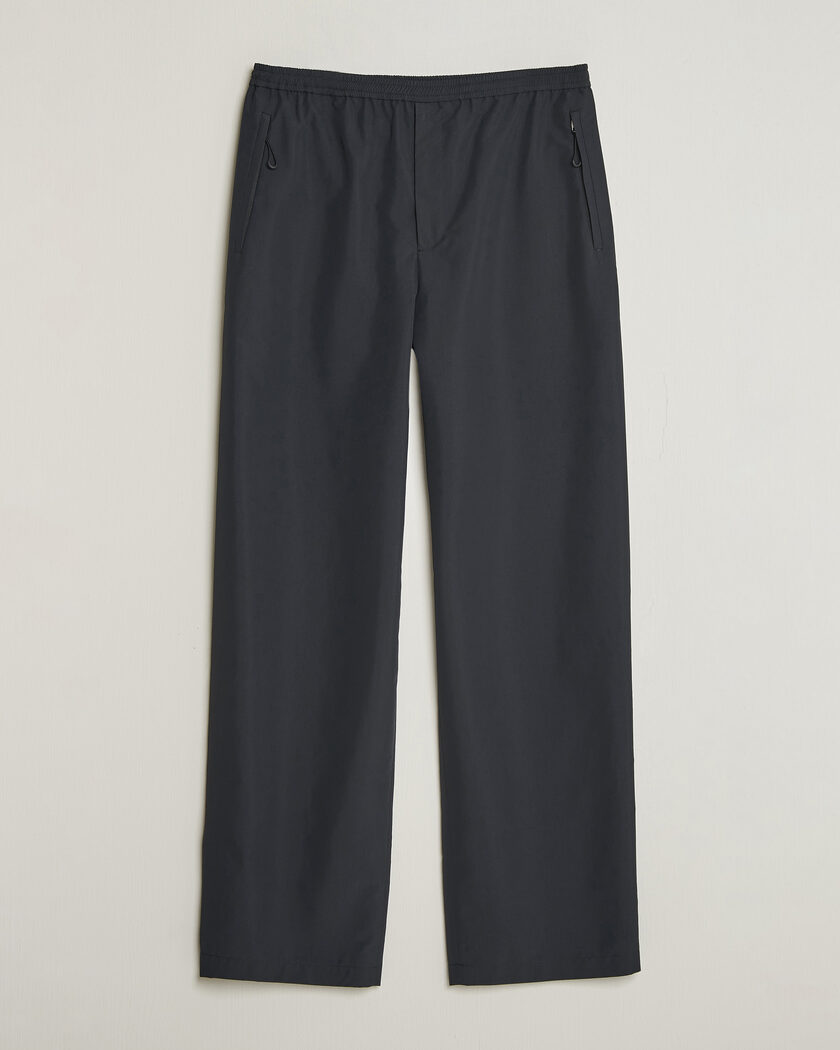 Jil Sander Drawstring Trousers Black – Schwarz