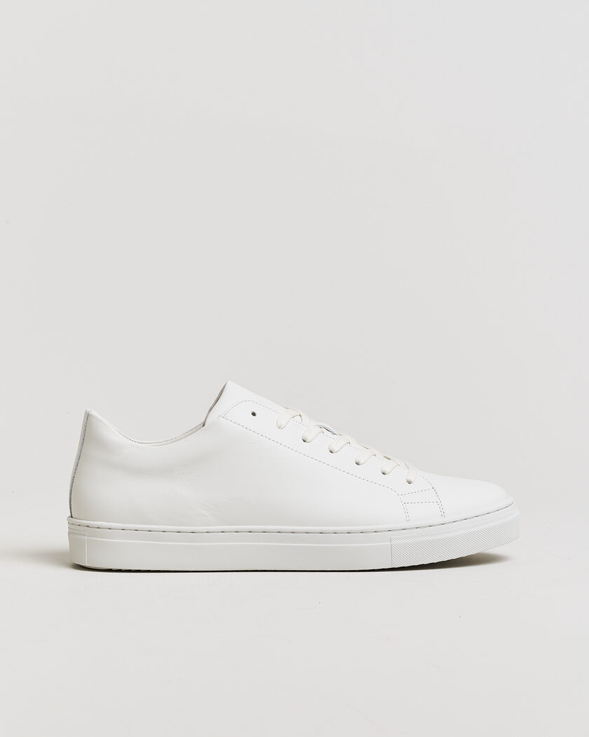 LES DEUX Signature Leather Sneaker White – Weiß