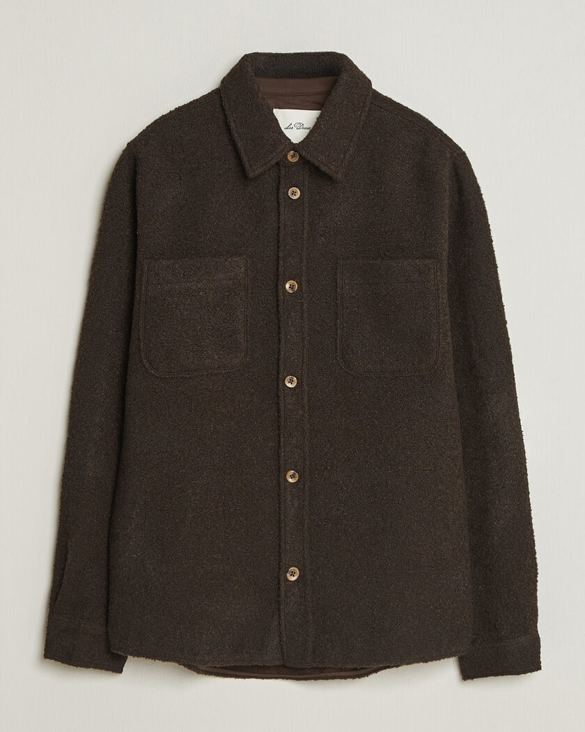 LES DEUX Boucle Overshirt Delicioso – Braun