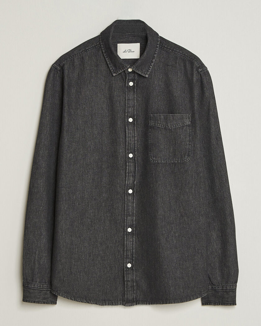 LES DEUX Denim Shirt Black Wash – Schwarz