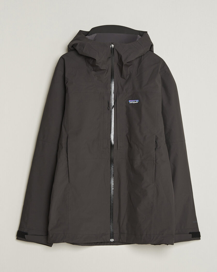 Patagonia Insulated Boulder Fork Rain Jacket Black – Schwarz