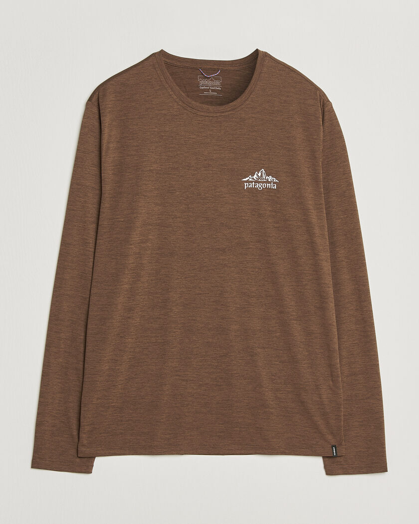 Patagonia Long Sleeve Cap Cool Shirt Berm Brown – Braun