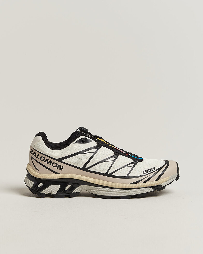 Salomon XT-6 Sneakers Vanilla Ice/Black – Weiß
