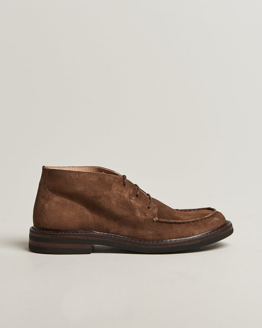 Astorflex Deukeflex Dainite Chukka Boot Dark Khaki Suede – Braun