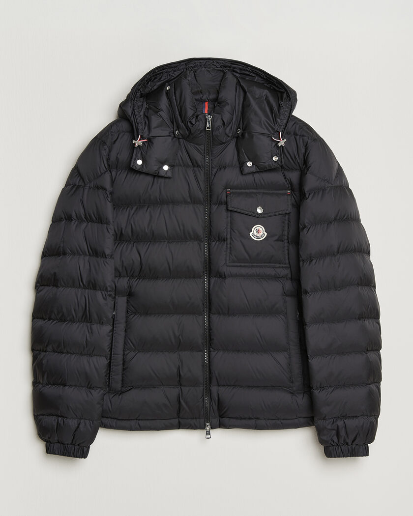 Moncler Verith Hooded Down Jacket Black – Schwarz