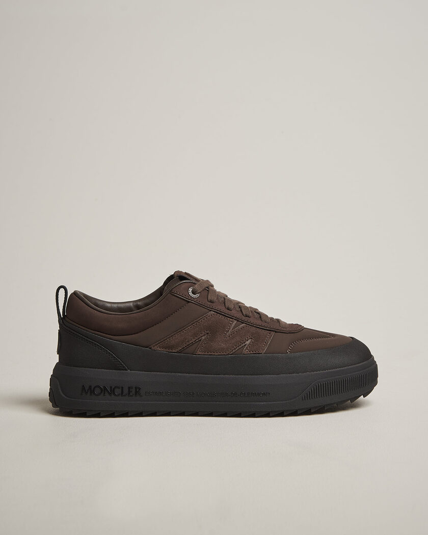 Moncler Altive Low Top Sneakers Dark Brown – Braun