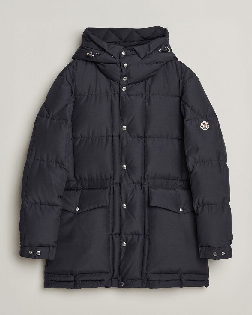 Moncler Sylmara Down Parka Navy – Blau