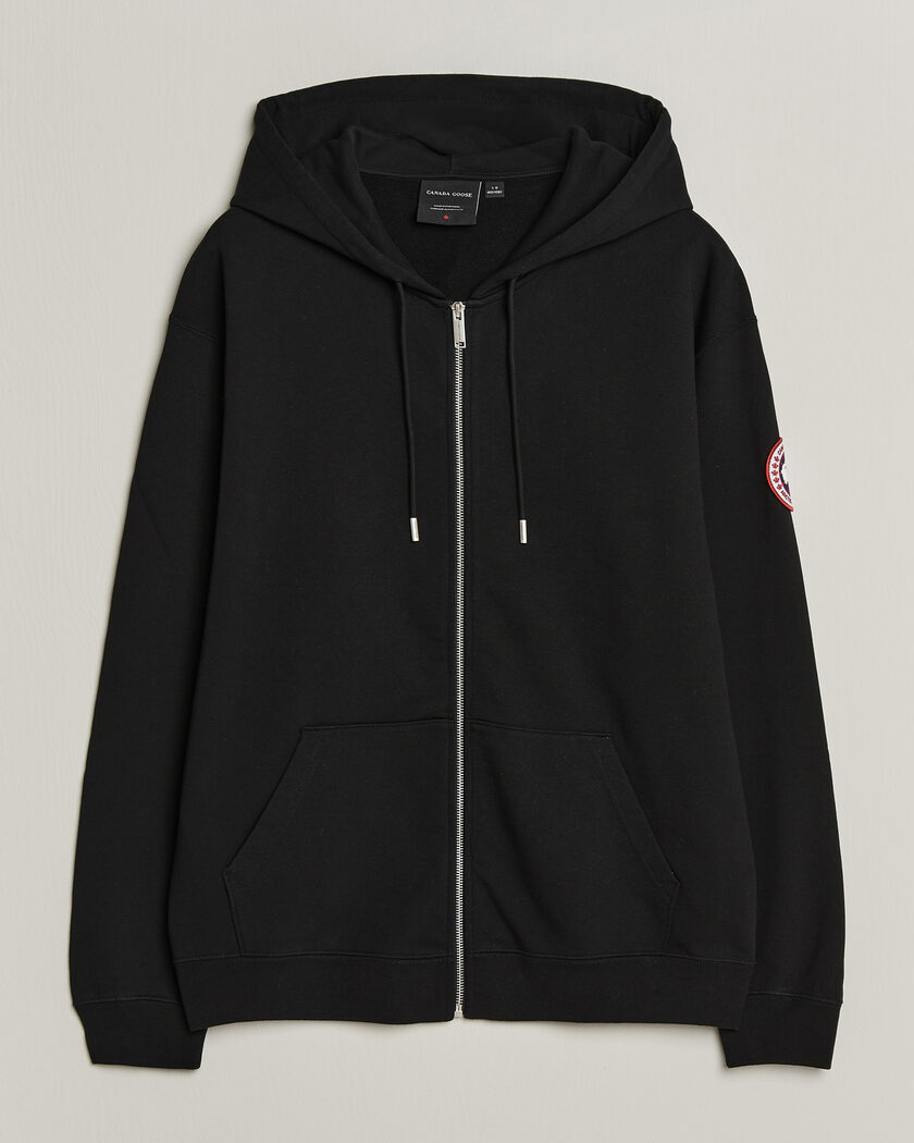 Canada Goose Loon Full Zip Hoodie Black – Schwarz
