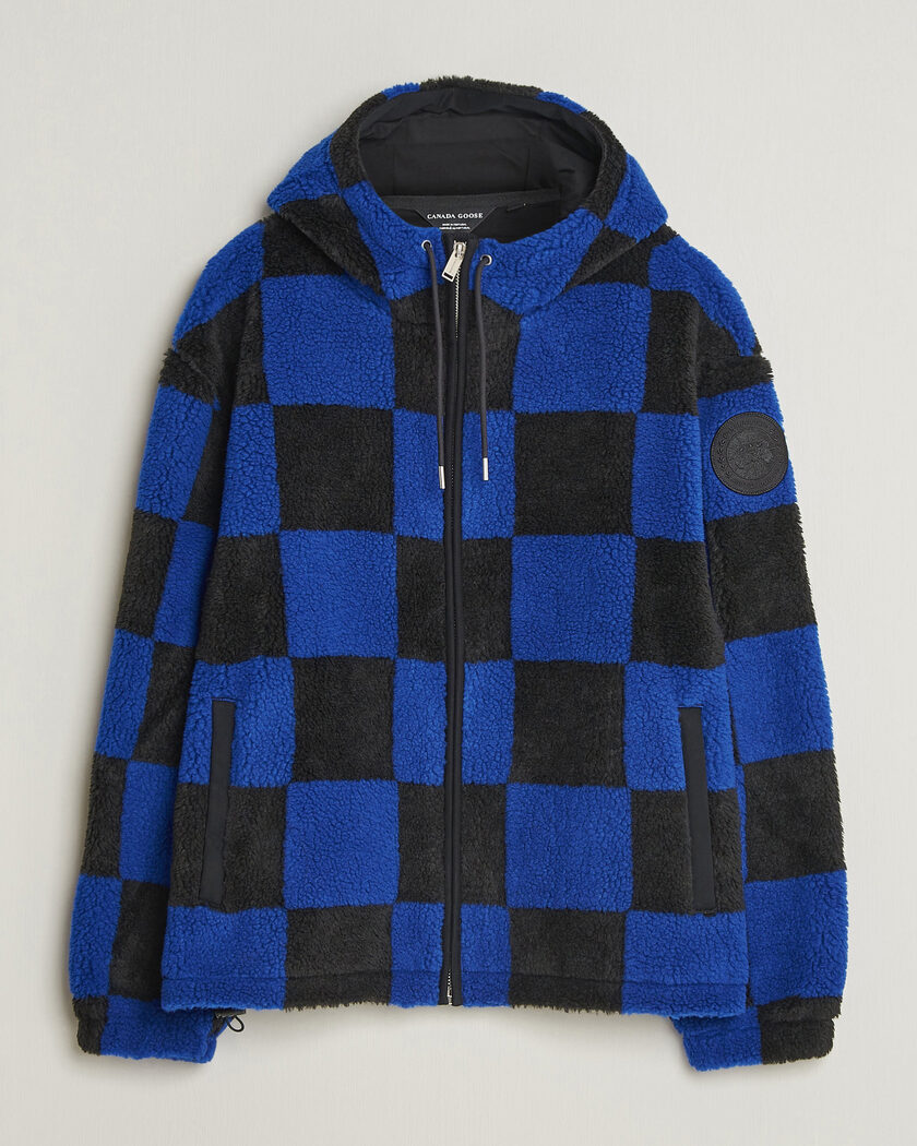 Canada Goose Harrier Fleece Hoodie Azurite Blue – Blau
