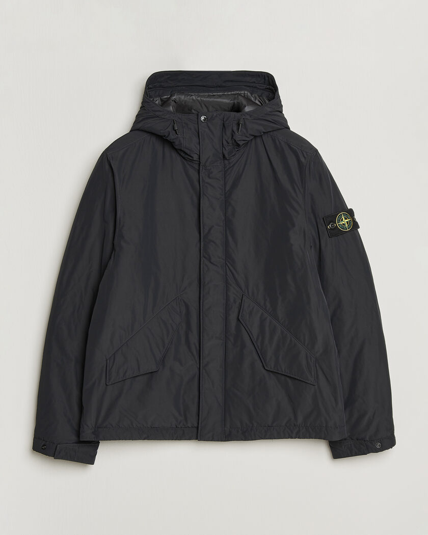 Stone Island Micro Twill Hood Jacket Black – Schwarz