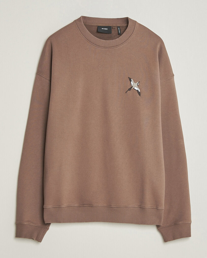 Axel Arigato Micro Bee Bird Sweatshirt Coffee Brown – Braun