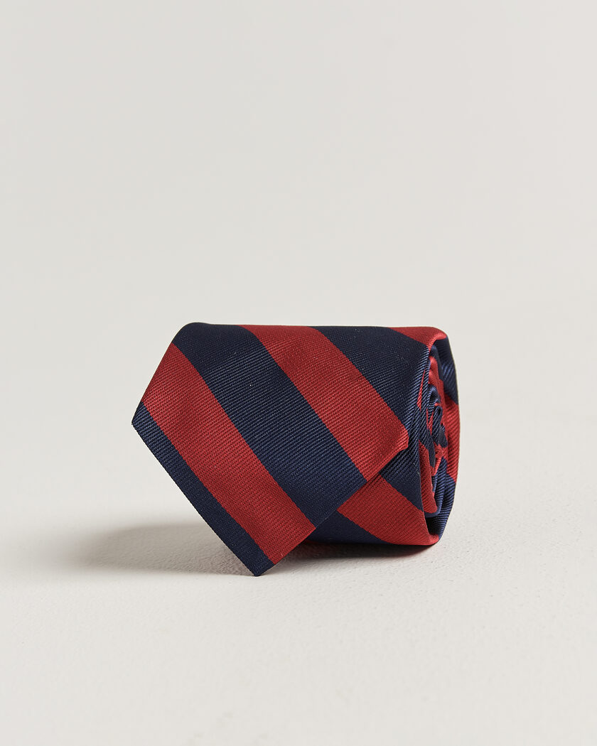 Polo Ralph Lauren Striped Club Tie Navy/Red – Mehrfarbig