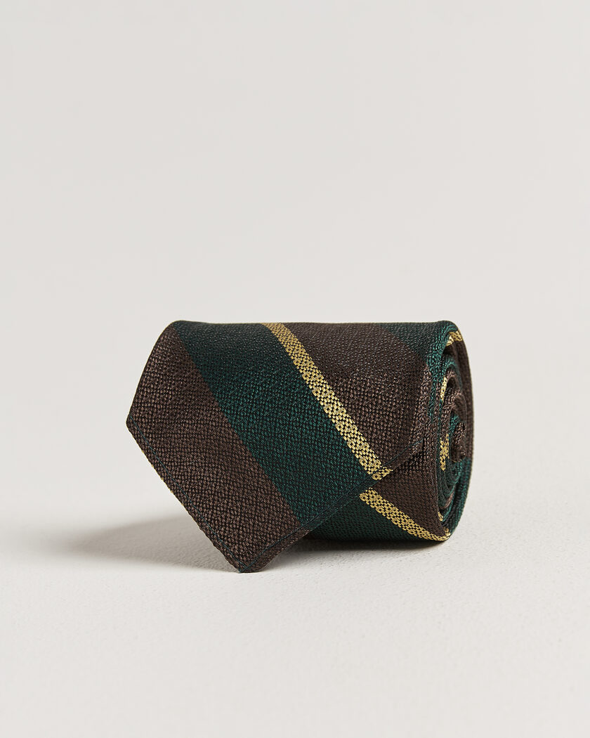 Polo Ralph Lauren Striped Vintage Tie Brown/Green – Mehrfarbig