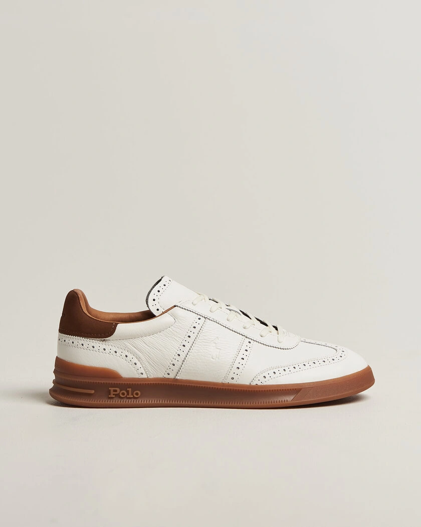  Polo Ralph Lauren Heritage Aera Sneakers Deckwash White – Weiß