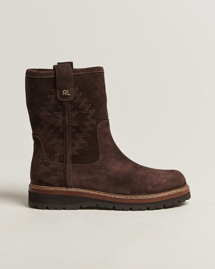 Polo Ralph Lauren Alpine Pullover Boot Dark Chocolate – Braun