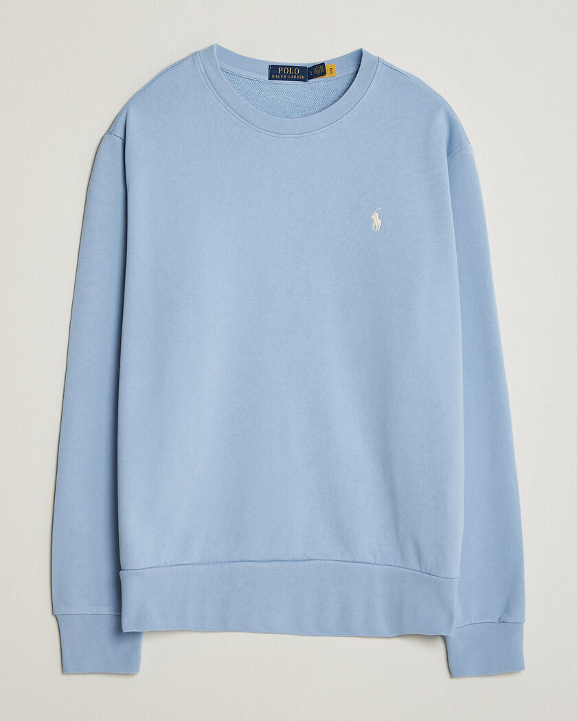 Polo Ralph Lauren Loopback Terry Sweatshirt Chambray Blue – Blau