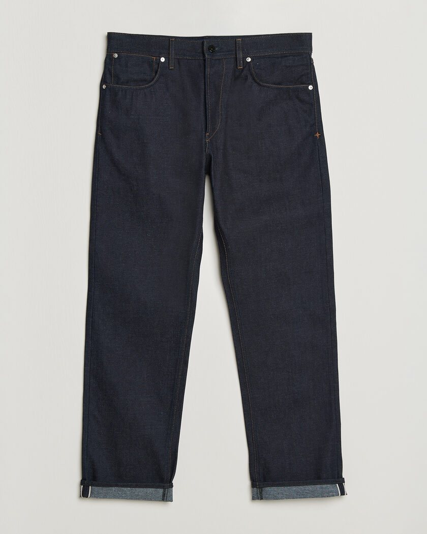 Stone Island Regular Straight Fit Selvedge Jeans Blue Raw – Blau