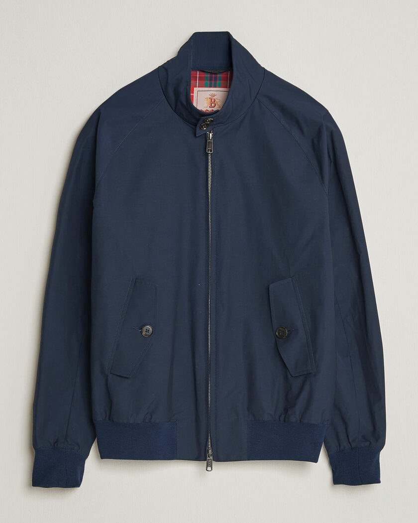 Baracuta G9 Original Harrington Jacket Navy – Blau