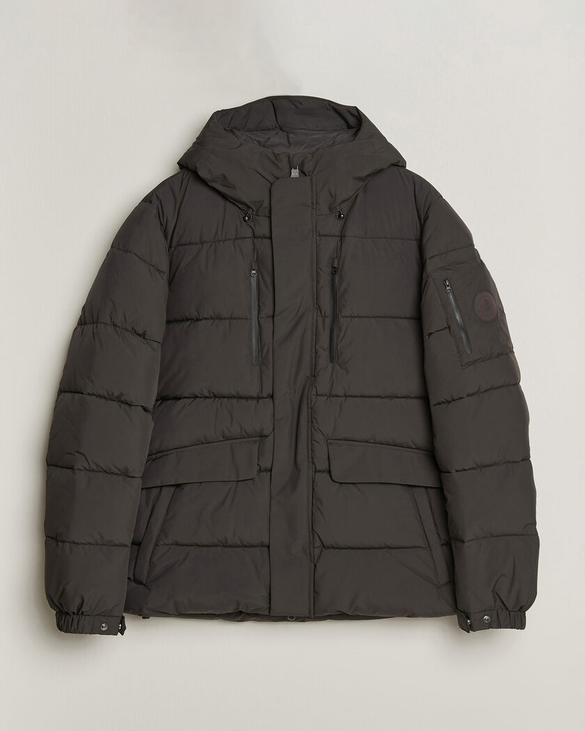 Save The Duck Espel Short Arctic Parka Brown Black – Braun