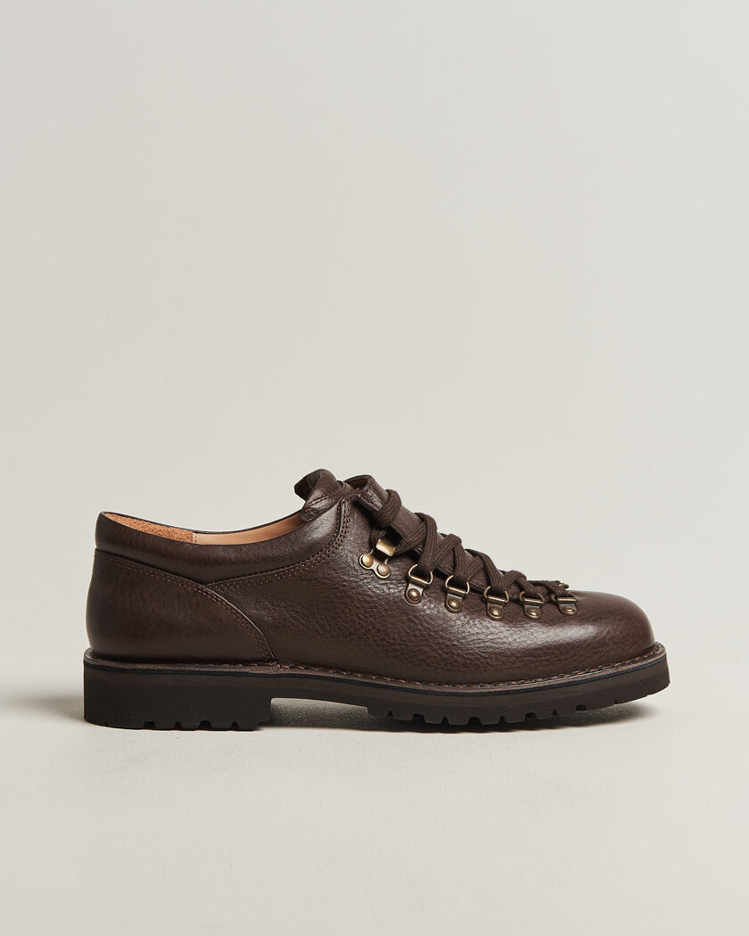 Fracap M121 Low Grain Leather Boot Dark Brown – Braun