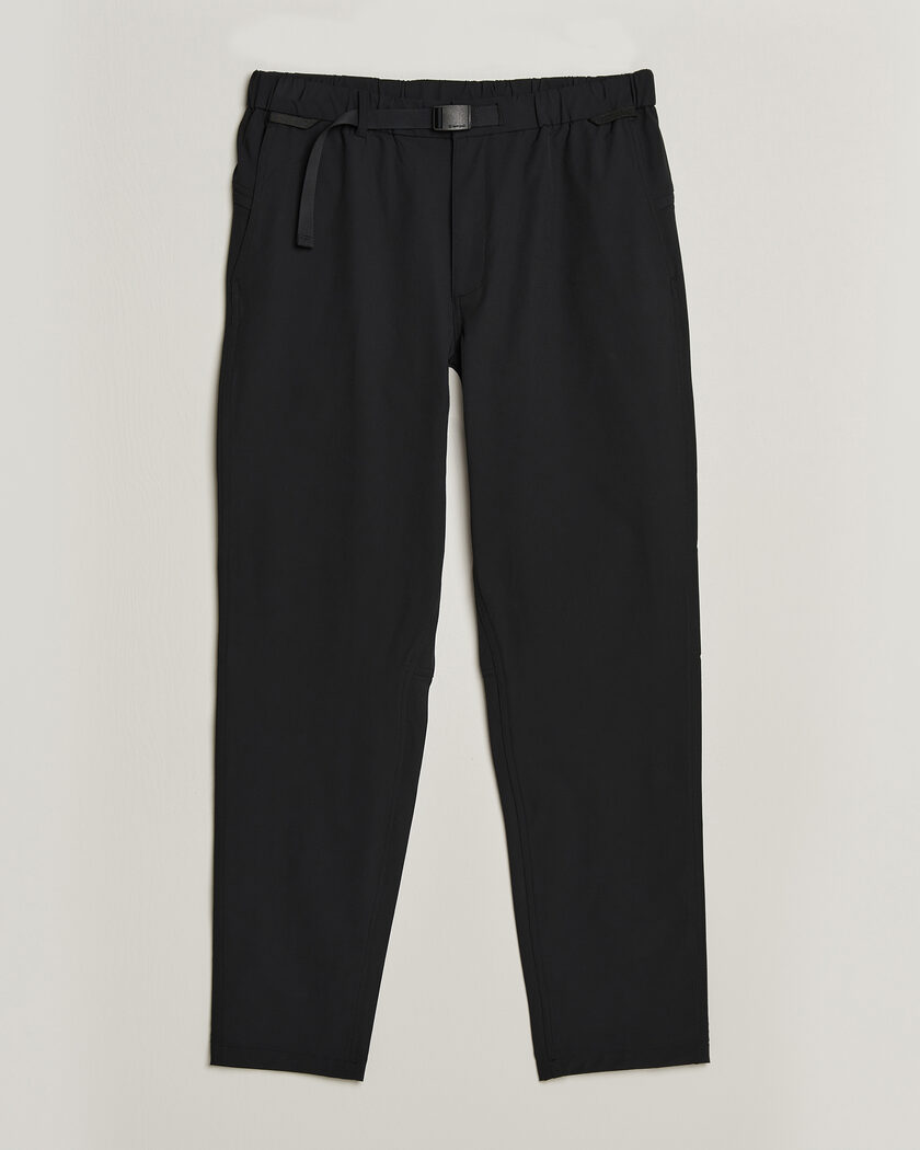 Snow Peak Water-Repellent Stretch Tapered Pants Black – Schwarz