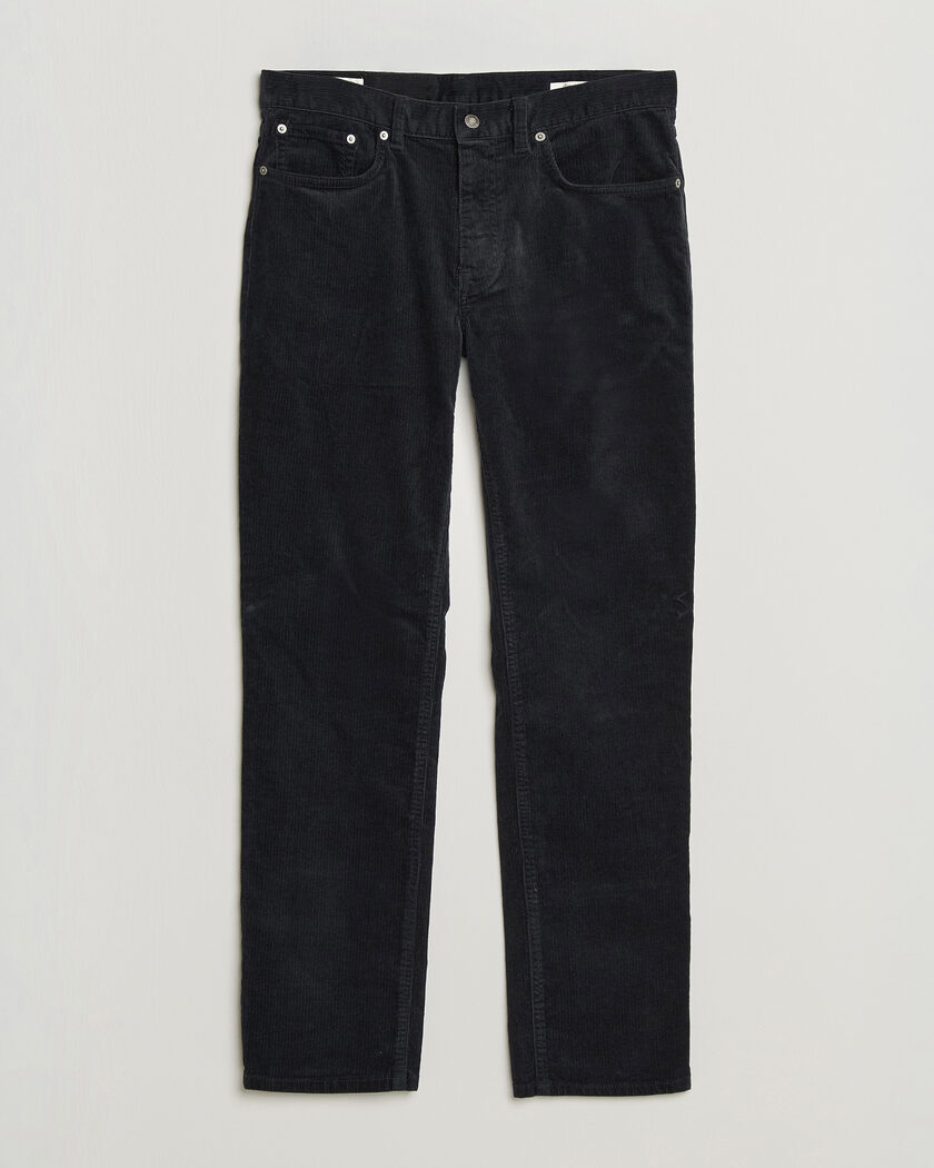 Gant Regular Fit Corduroy 5-Pocket Pants Black – Schwarz