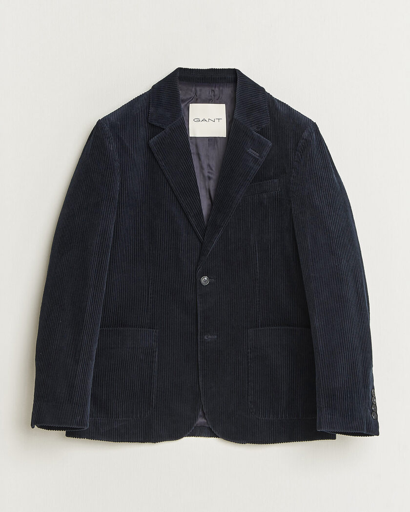 Gant Corduroy Blazer Evening Blue – Blau