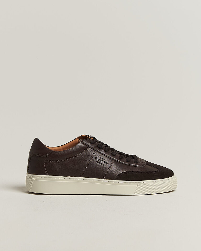 Gant Mc Julien Leather/Suede Sneaker Dark Brown – Braun