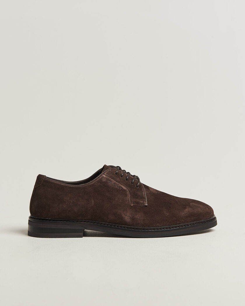Gant Bidford Suede Derby Ebony Brown – Braun
