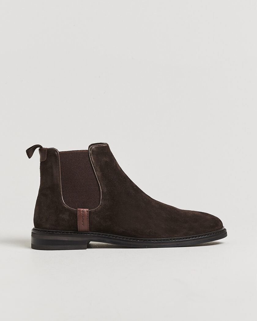 Gant Bidford Suede Chelsea Boot Dark Brown – Braun
