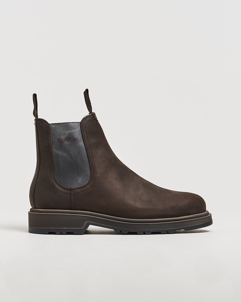 Gant Blisdor Nubuck Chelsea Boot Dark Brown – Braun