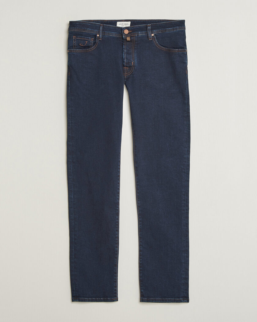 Jacob Cohën Nick Slim Fit Rinse Wash Stretch Jeans Dark Blue – Blau