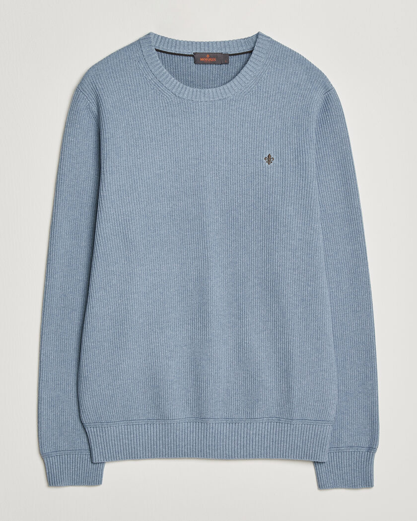 Morris Colin O-Neck Light Blue – Blau
