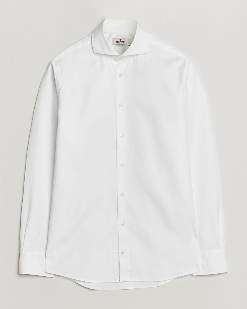 Morris Twill Shirt White – Weiß