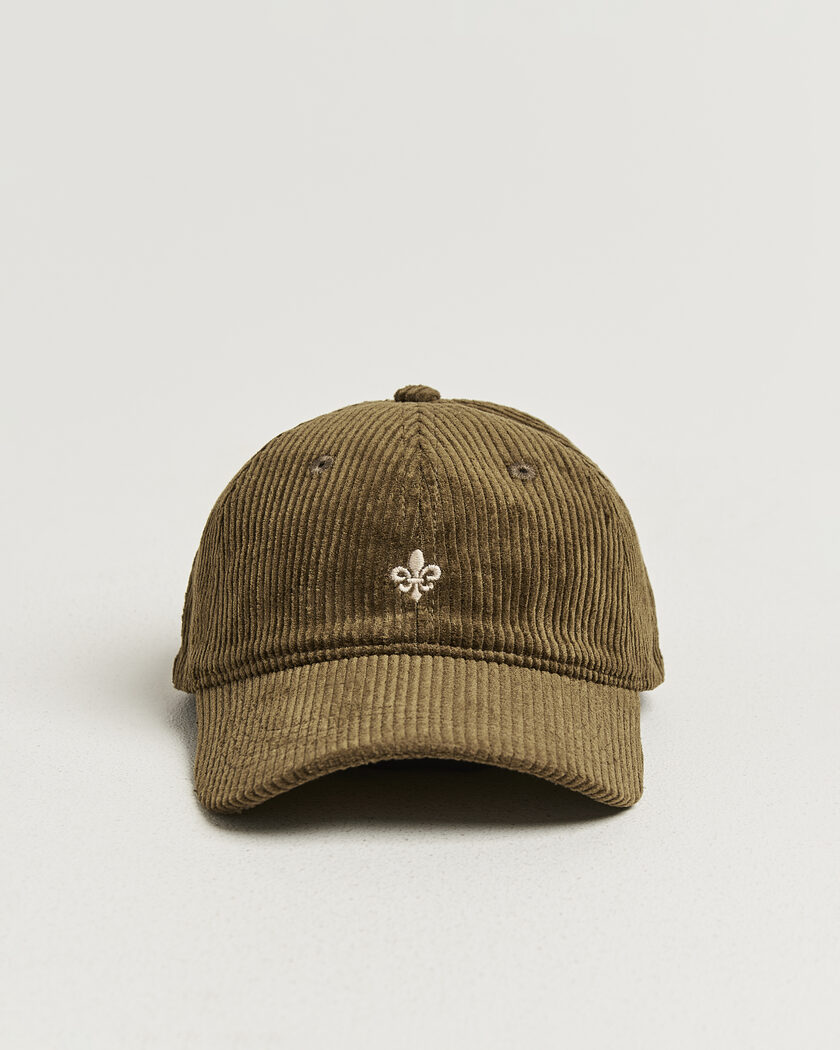 Morris Lily Cord Cap Olive – Grün
